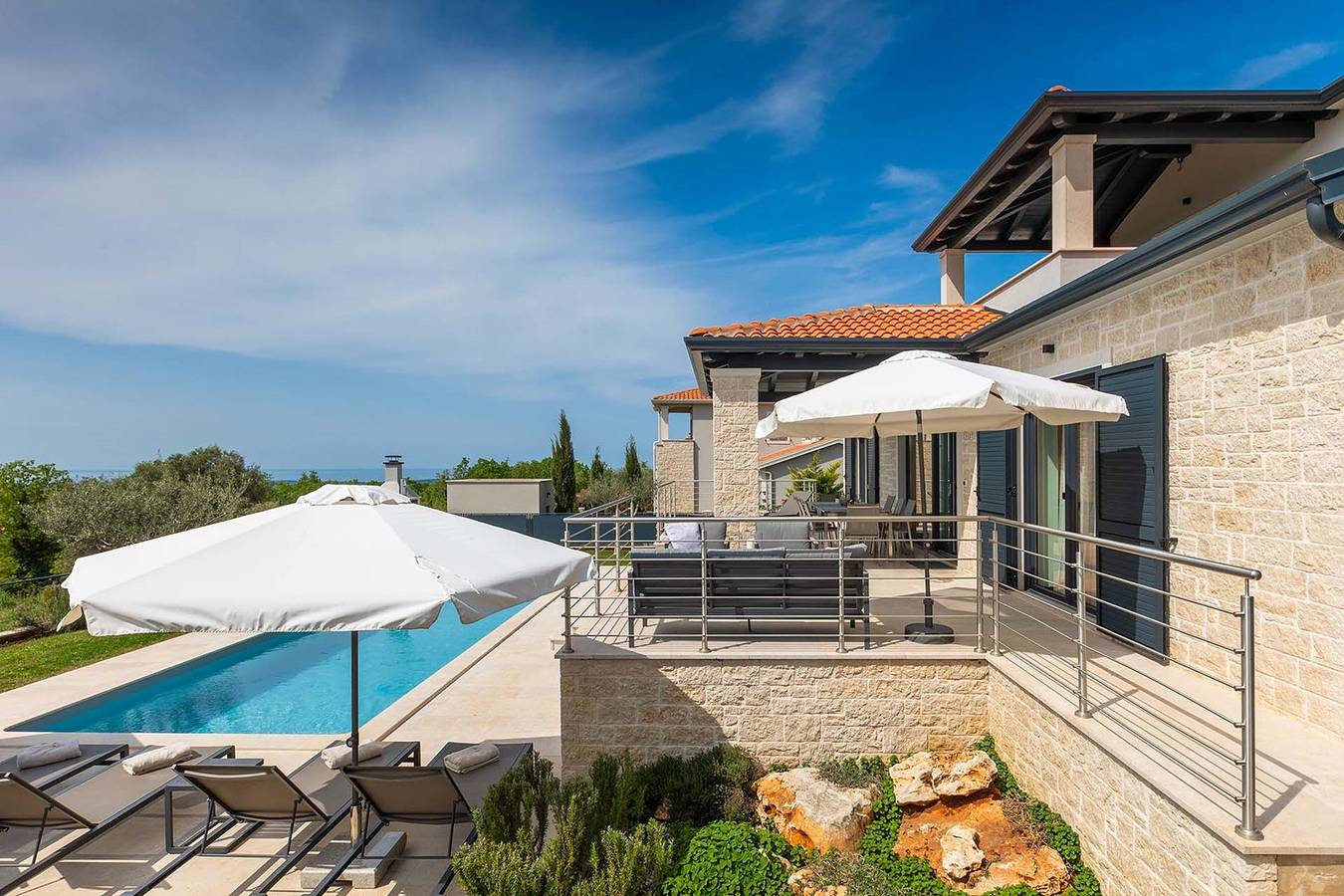 Villa Allingas in Visignano (Općina), Istria centrale