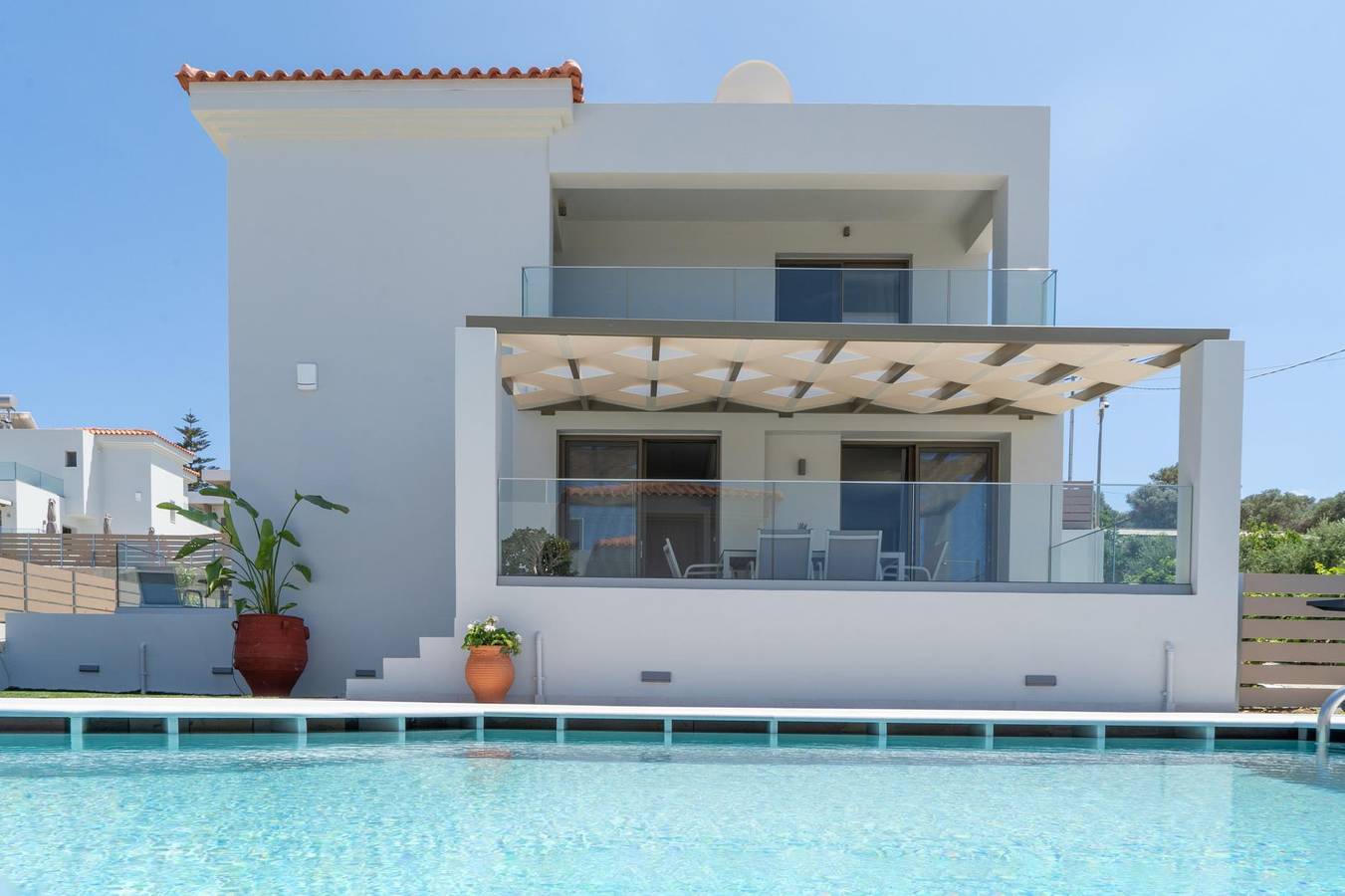 Villa für 6 Personen mit Meerblick in Rethymno und Umgebung