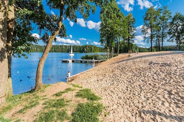 Apartament wakacyjny dla 3 osób, z sauna, Dla rodziny na Mazury