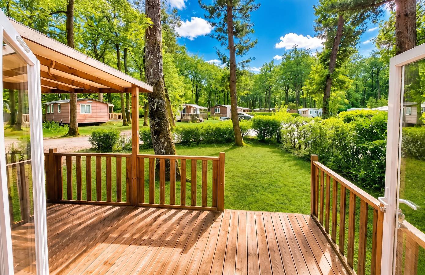 Komfortables Bungalow in Saint-Chéron mit Pool in Saint-Chéron, Essonne