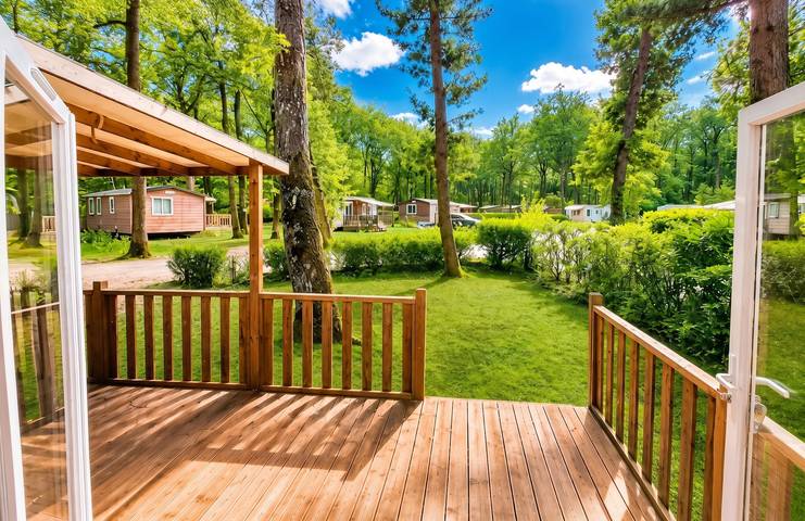 Bungalow pour 6 personnes, avec terrasse ainsi que jardin et piscine dans Essonne - 3