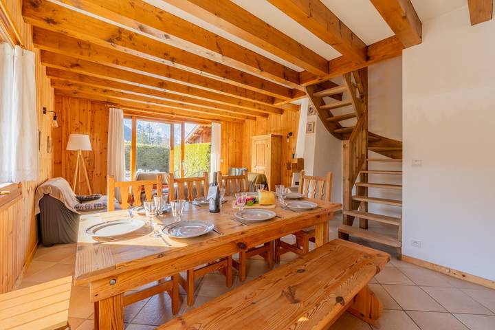 Chalet pour 9 personnes, avec terrasse