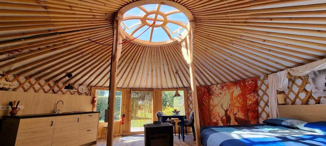 Camping voor 2 personen, met tuin en uitzicht in Noord-Brabant