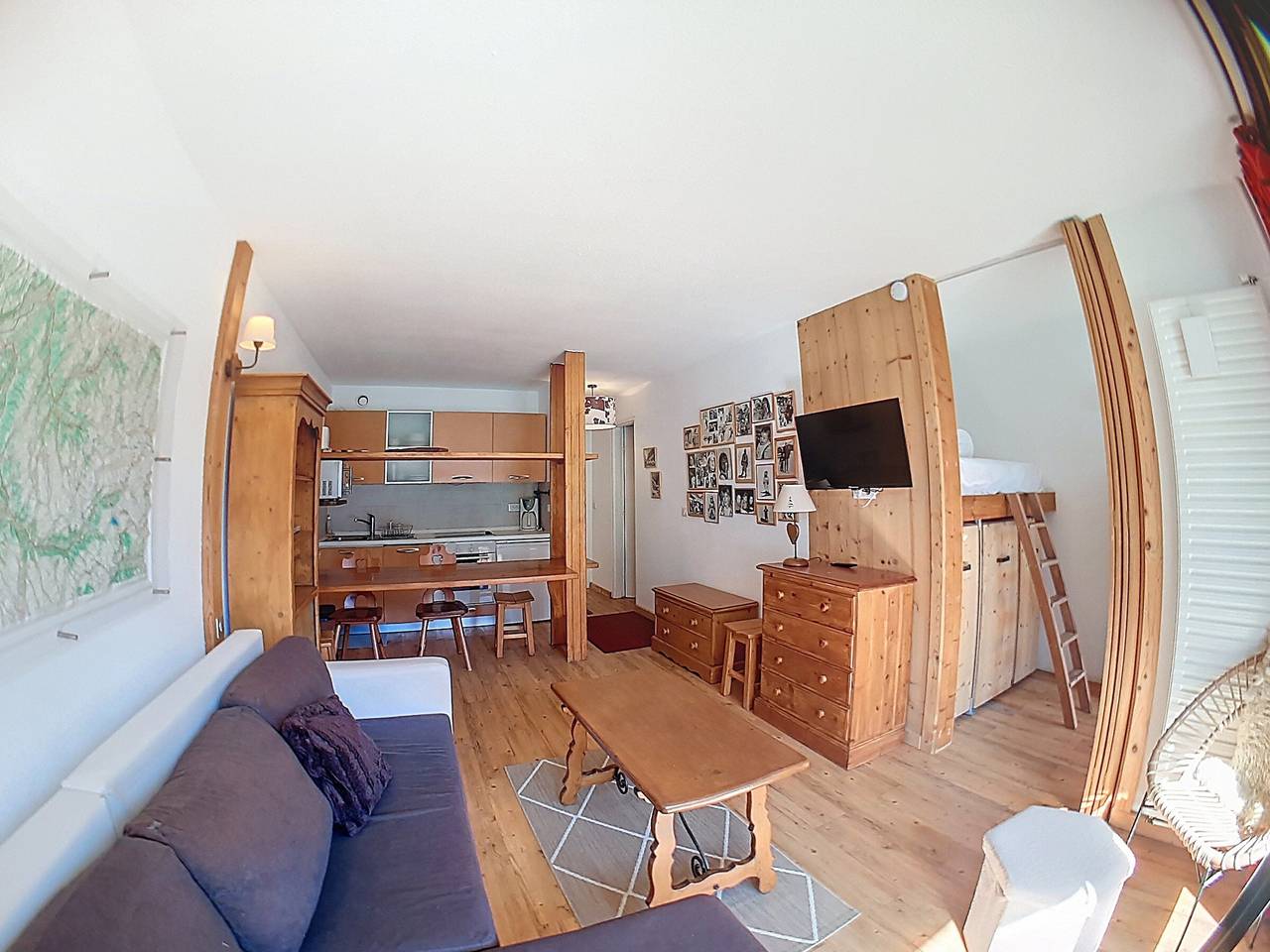 Ganzes Studio, Gemütliches Studio in La Daille, direkter Pistenzugang in Val-d'Isère, Nationalpark Vanoise