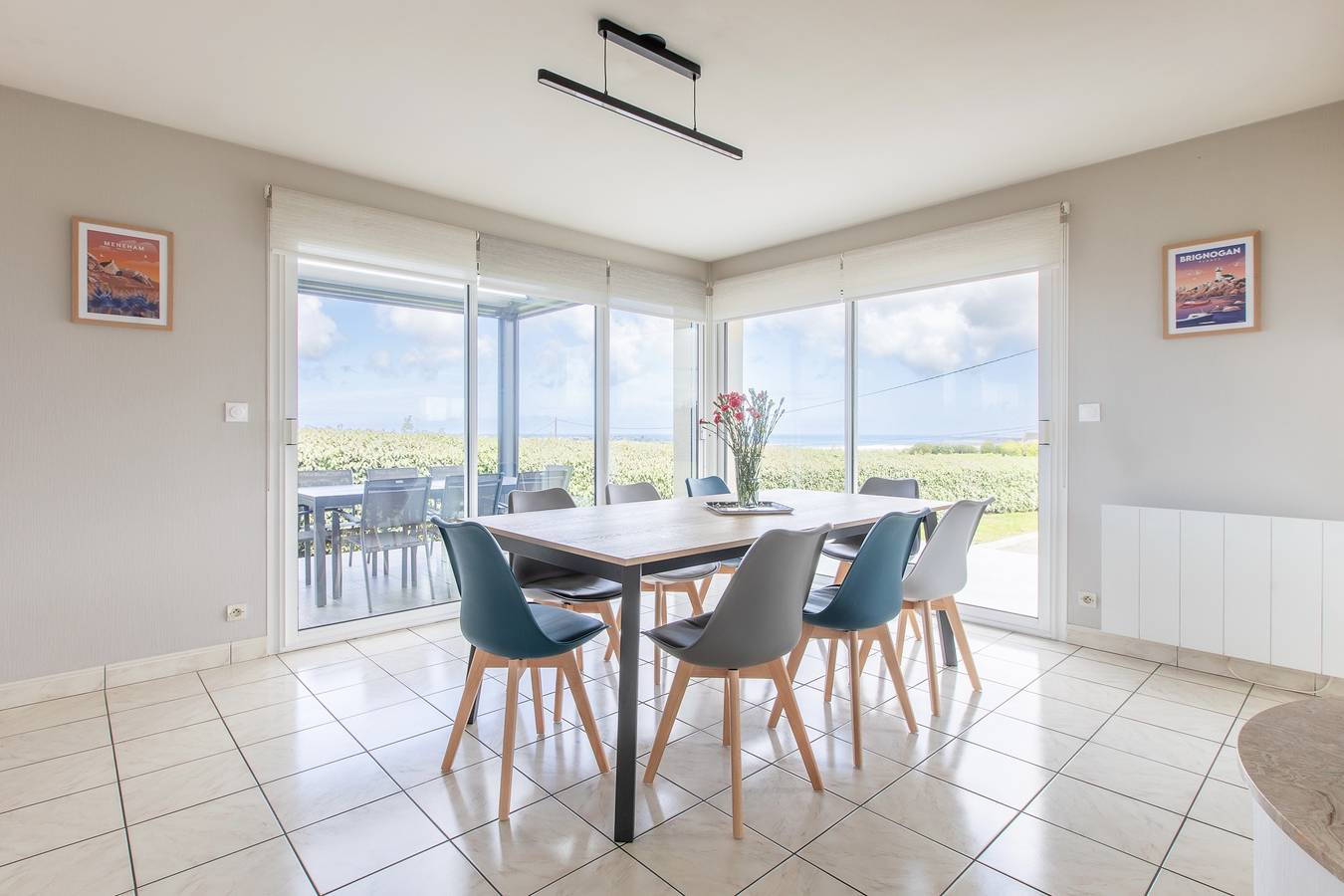 Gîte für 6 Personen mit Garten in Plouider, Brest und Umgebung