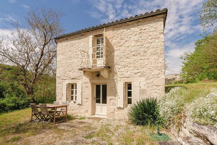 Maison de vacances pour 6 personnes, avec jardin ainsi que piscine et terrasse, animaux acceptés - 1