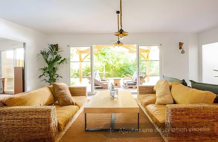 Maison de vacances « Villa Bourdiou » avec piscine privée, terrasse et Wi-Fi in Le Porge, Parc naturel régional du Médoc