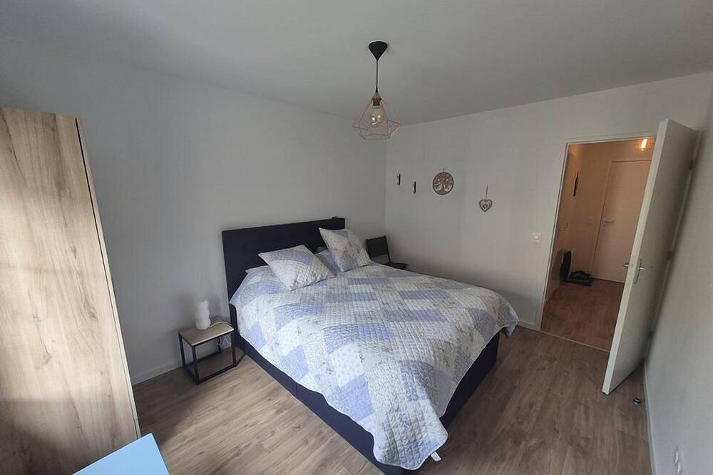 Appartement entier, Vertmarine 4 Rdc.  Appartement 1 chambre, avec terrasse, pour 2 à 4 personnes max in Le Crotoy, Région d'Abbeville