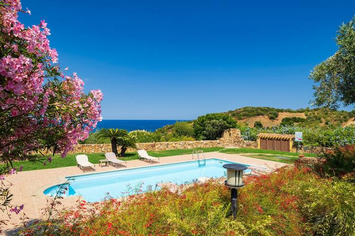 Villa con piscina per 6 persone, con Giardino