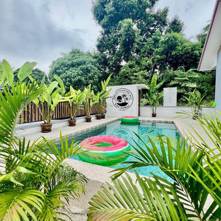 Villa voor 8 personen, with zwembad and uitzicht as well as terras in Thailand