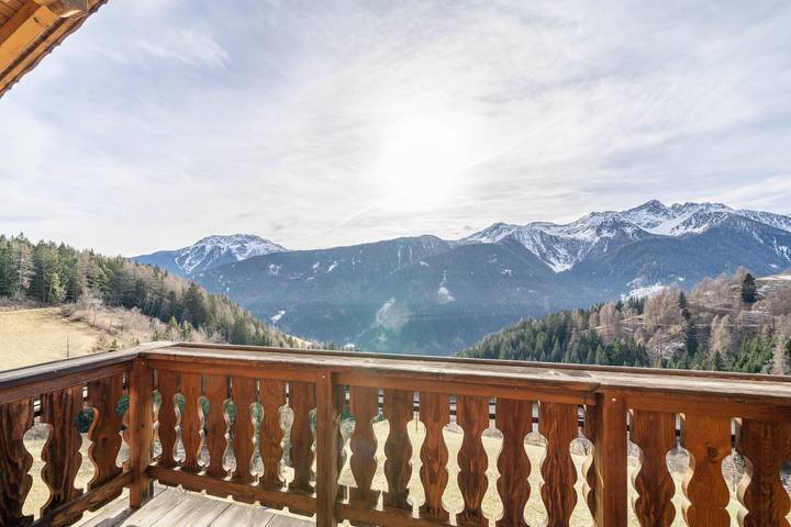 Appartamento intero, Appartamento vacanze 'Thalhof Laugen' con vista montagna, giardino comune e Wi-Fi in Ultimo, Gruppo Ortles-Cevedale