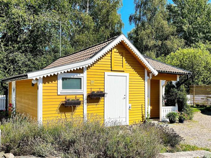 Ferienhaus für 3 Personen, mit Garten