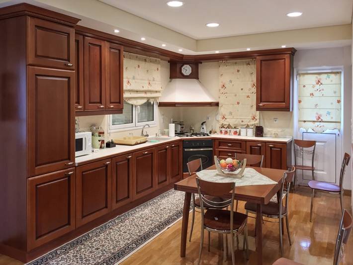 Dom dla 4 osób, z balkon i widok na jezioro w Arkadia