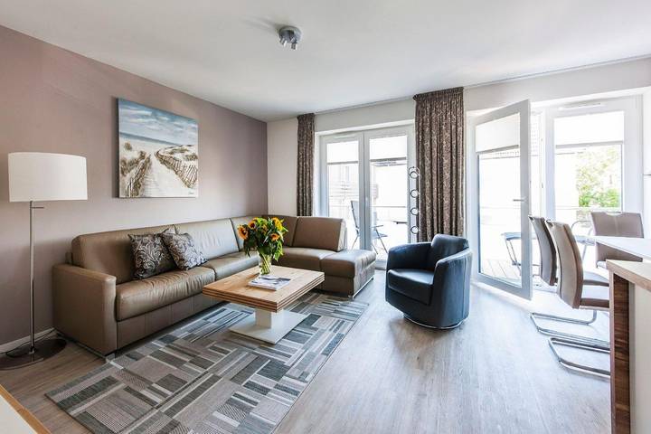 Ferienwohnung für 2 Personen, mit Balkon in Büsum