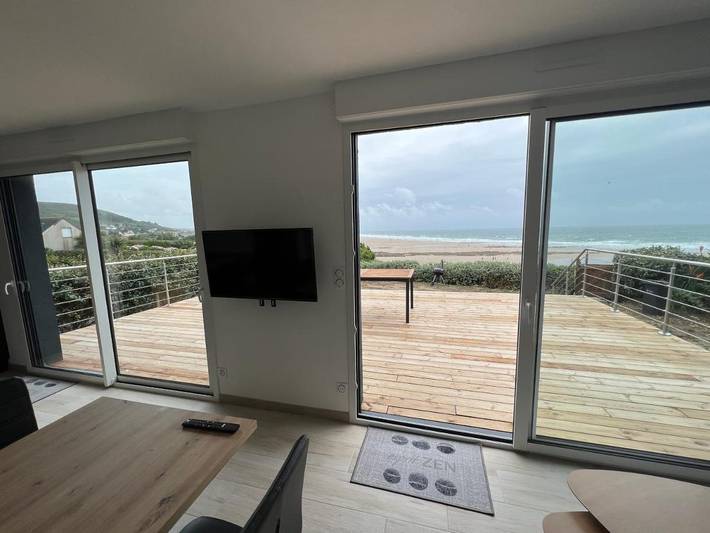 Location de vacances pour 2 personnes, avec vue et jardin à Les Pieux - 3