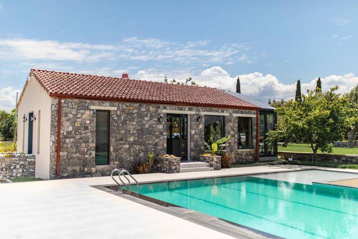 Landhaus für 2 Personen, mit Pool und Garten sowie Terrasse - 1
