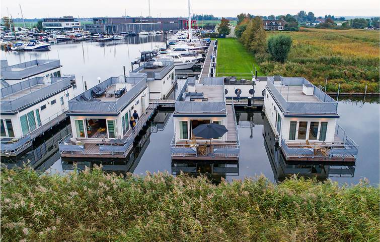 Ferienhaus für 5 Personen, mit Terrasse und Ausblick sowie Seeblick
