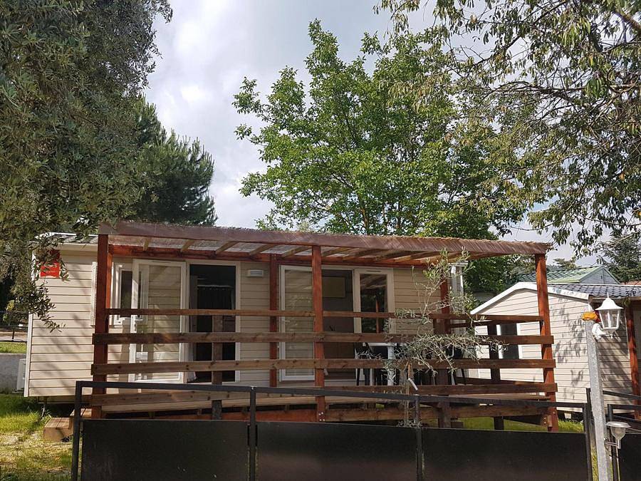 Camping Le Mas Fleuri - Mobilhome 6 personnes - Riviera pour 4/6 personnes (2 chambres) in Sospel, Région de Nice