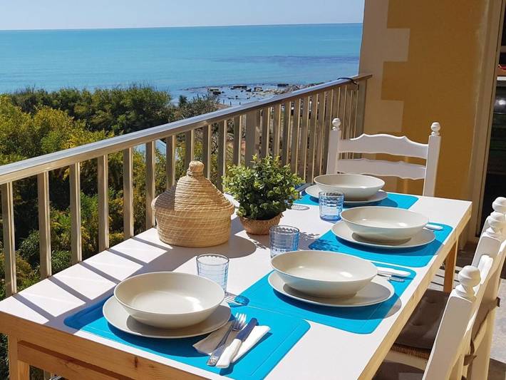 Gîte pour 4 personnes, avec vue et balcon à Punta Secca - 3