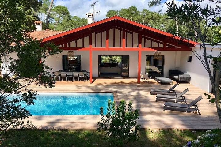 Villa pour 12 personnes, avec jardin et sauna à Hossegor