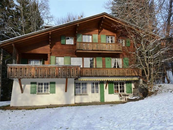 Chalet pour 7 personnes, avec balcon dans Gstaad - 2