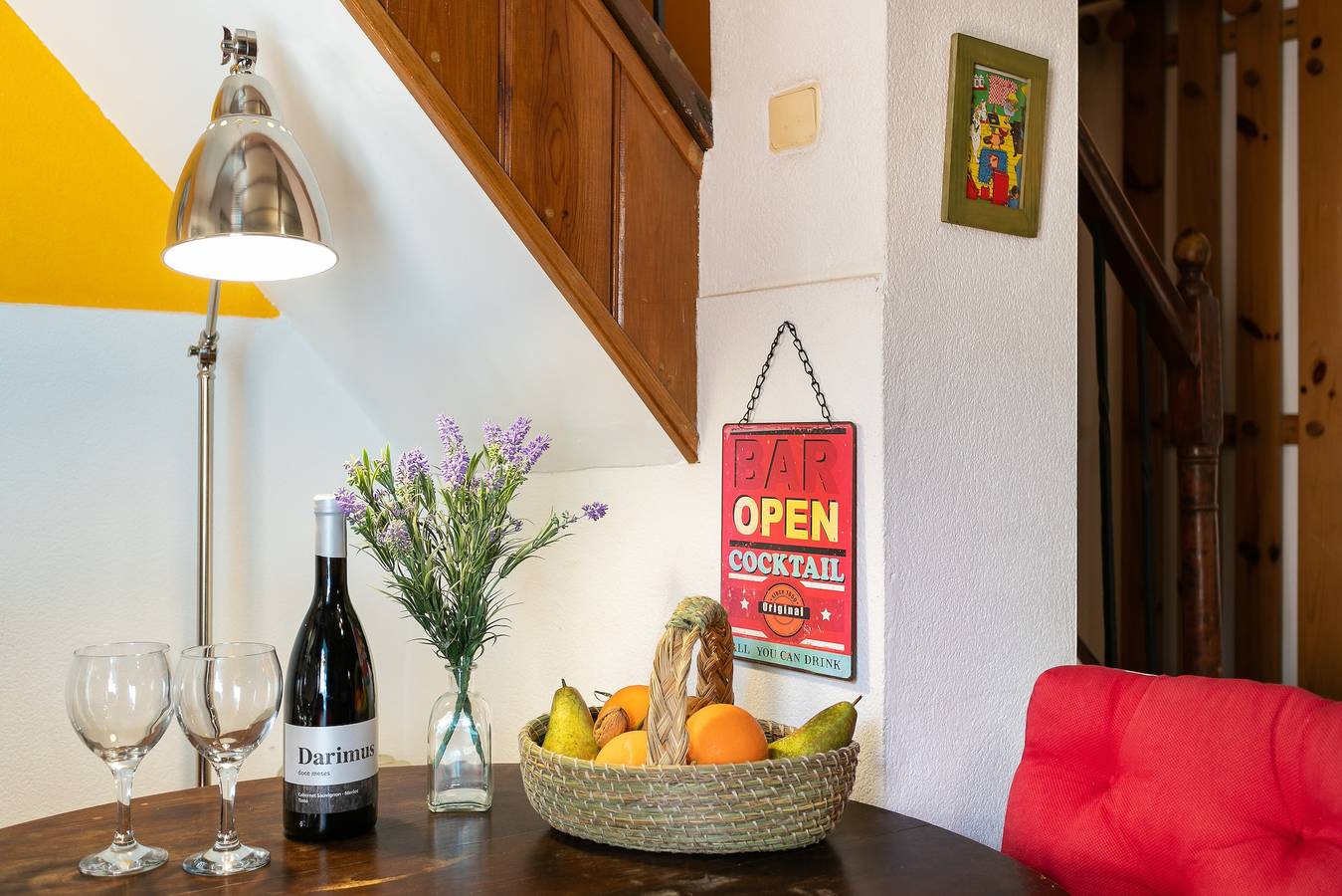 Vakantiehuis "Casita Kunterbunt" met Uitzicht op Zee, Terras & Wifi, foto 10