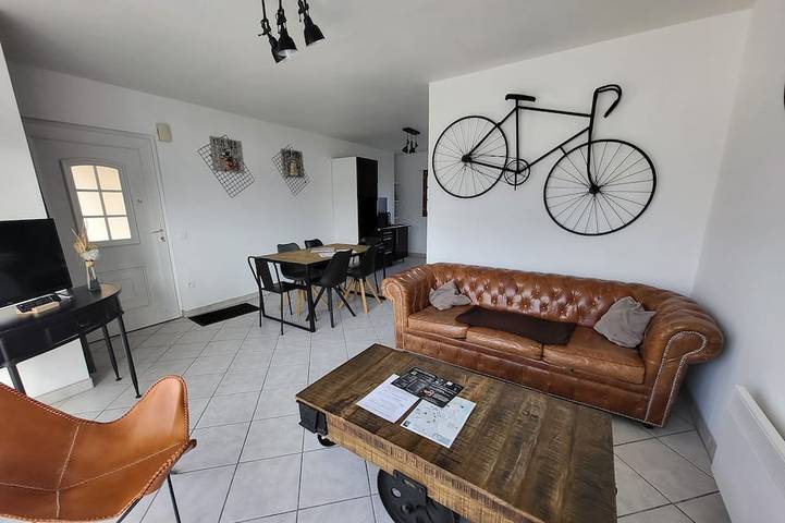 Appartement de vacances pour 6 personnes, avec sauna et terrasse