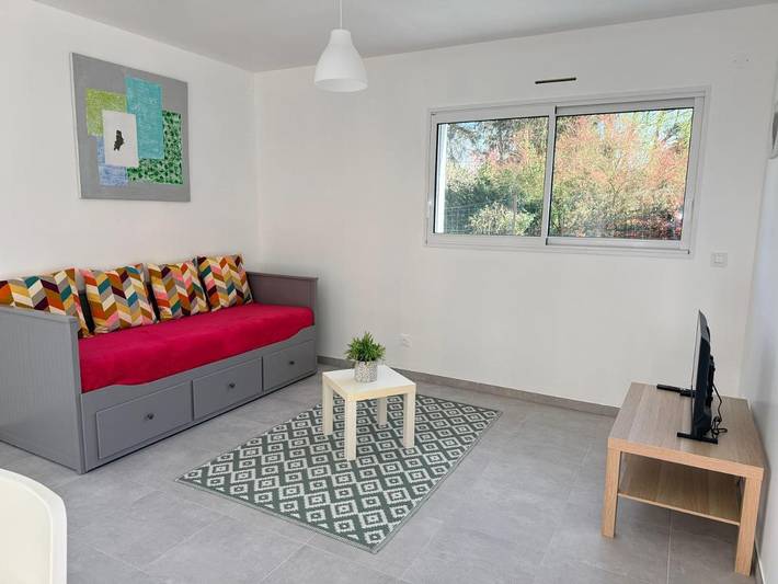 Appartement de vacances pour 4 personnes, avec Terrasse et Jardin