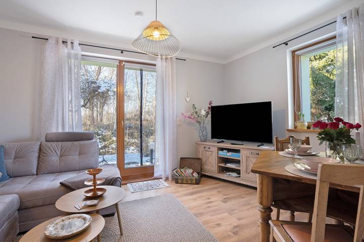 Ferienwohnung für 3 Personen, mit Seeblick und Garten in der Lausitz - 2