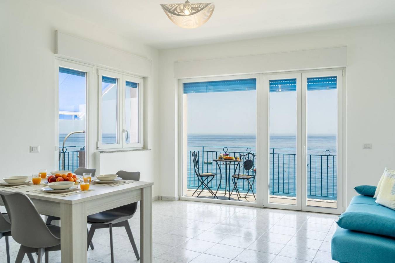 Ganze Ferienwohnung, Meerblick-Wohnung 'Casa Serafina Armonia in Letojanni, Messina Provinz