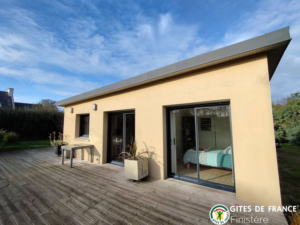 Gîte für 4 Personen mit Terrasse in Plougasnou, Ceinture Dorée