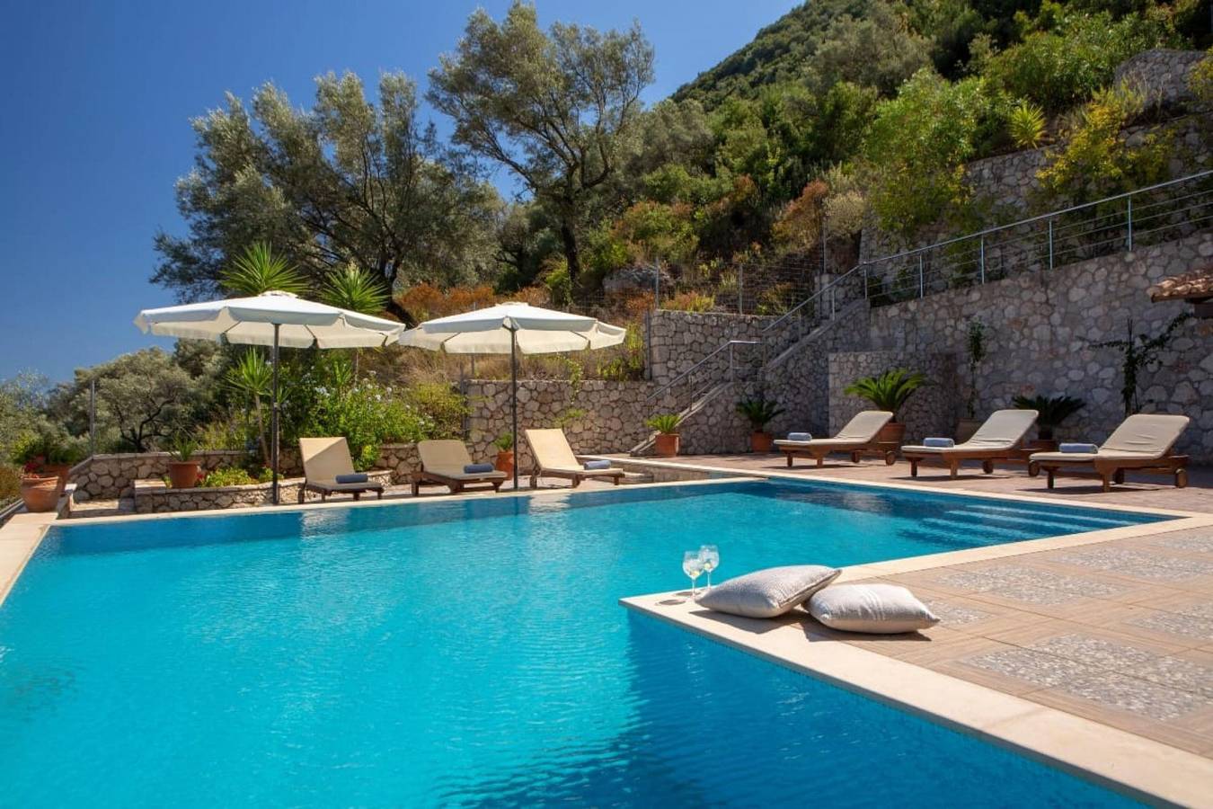 Villa Lilaea in Lefkada in Nikiana, Alexandros