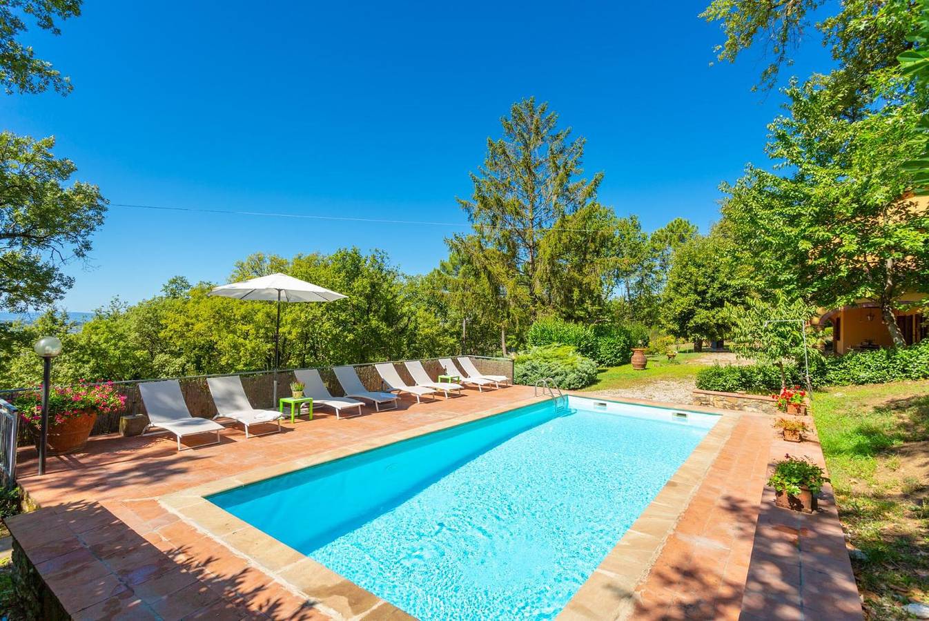 Villa für 10 Personen mit Terrasse in Radda in Chianti, Chianti