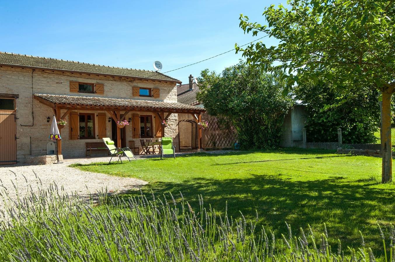 Gîte für 4 Personen mit Garten in Chardonnay (Mâcon), Mâcon und Umgebung