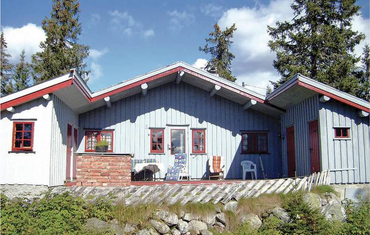 Location de vacances pour 9 personnes, avec terrasse dans Sjusjoen