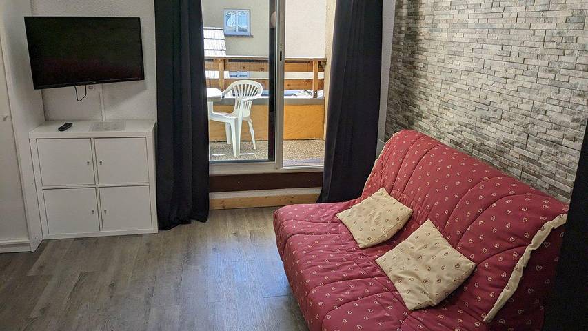 Location de vacances pour 4 personnes, avec balcon à Orcières