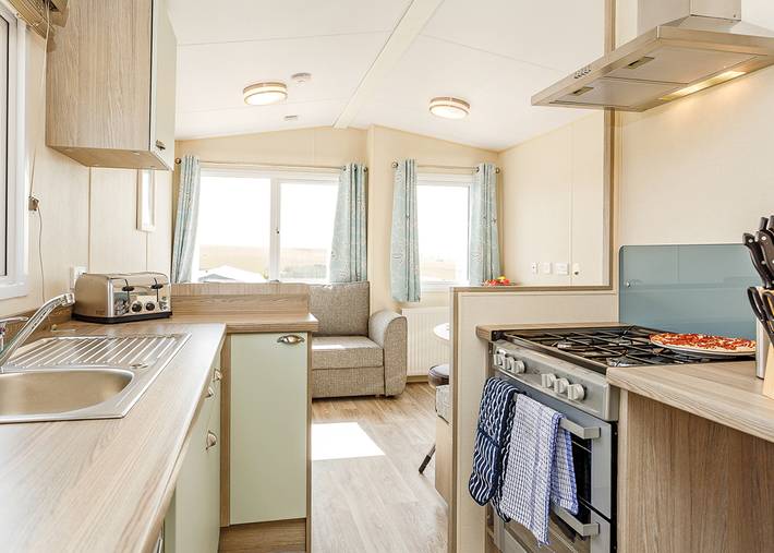Caravan for 4 people in South West England