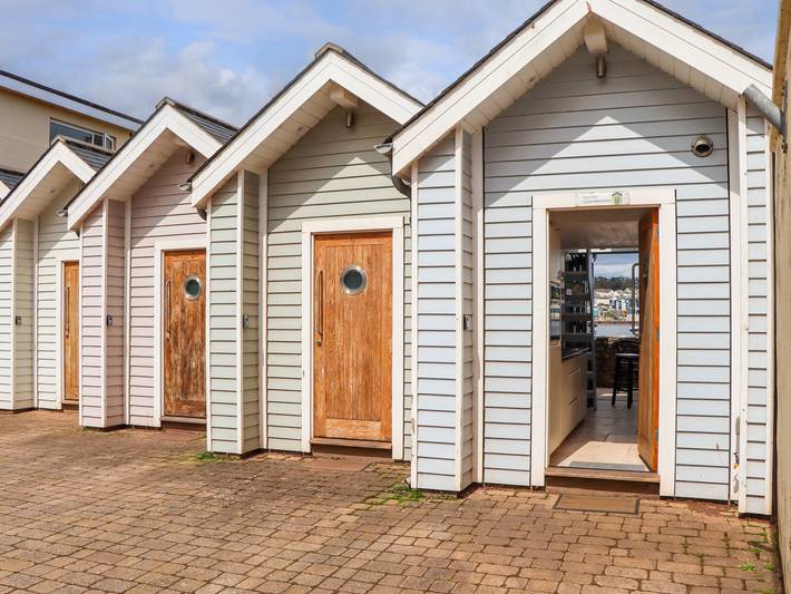 Cabaña para 2 personas con terraza in Shaldon, Devon