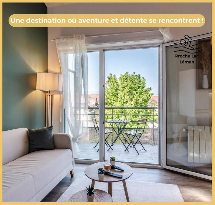 Gîte pour 2 personnes, avec vue et balcon à Collonges-sous-Salève - 2