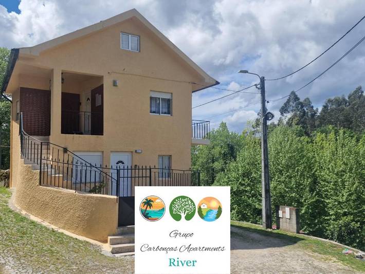 Apartamento de férias para 8 pessoas, com vista e terraço em Fafe