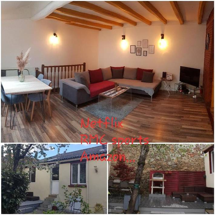 Maison de vacances pour 4 personnes, avec jardin