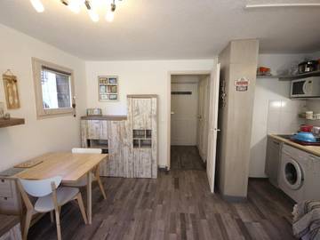 Gîte pour 2 personnes, avec terrasse, animaux acceptés dans Station De Peisey Vallandry
