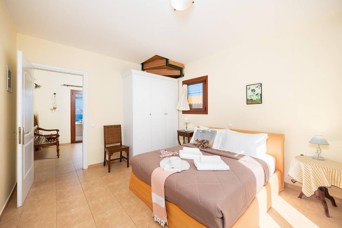 Villa für 7 Personen mit Terrasse in Vamos, Chania und Umgebung