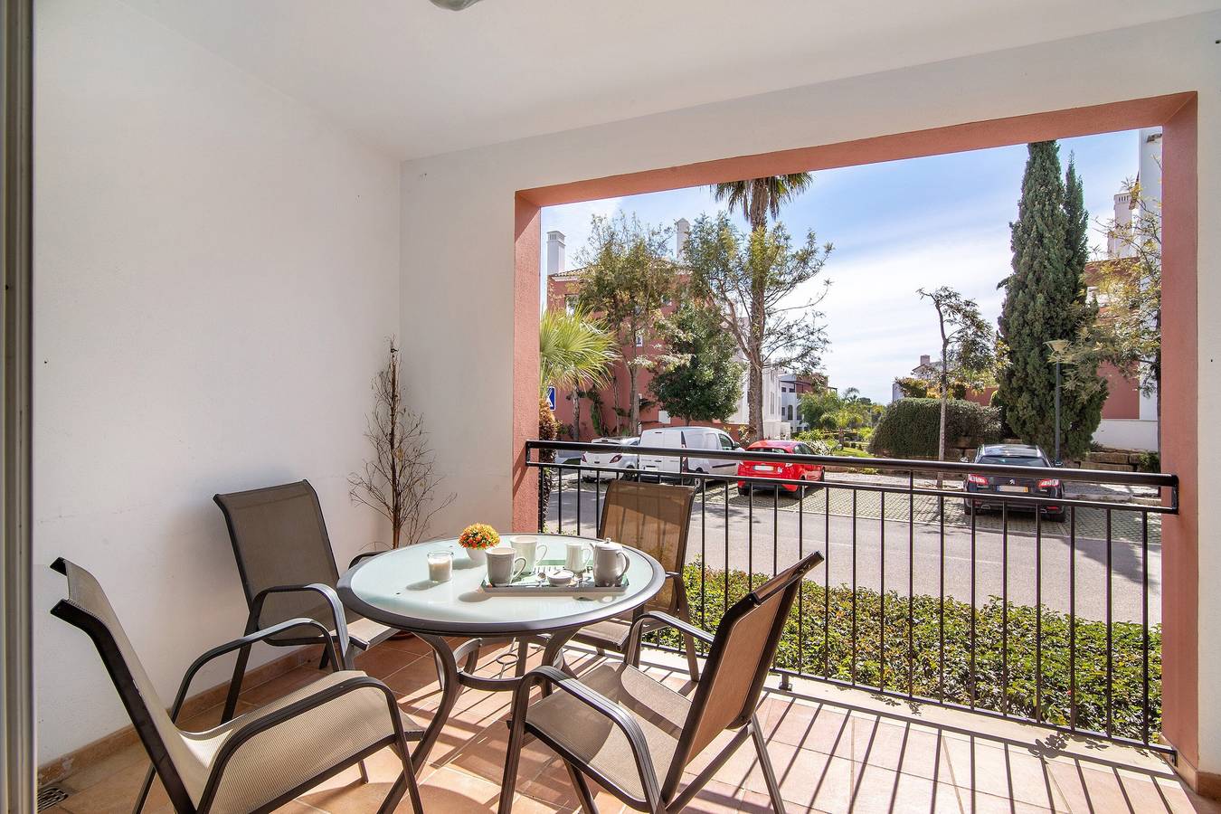 Ganze Wohnung, Ferienwohnung 'O'Pomar 150' mit Gemeinschaftspool, Balkon und Klimaanlage in Cabanas de Tavira, Conceição e Cabanas de Tavira