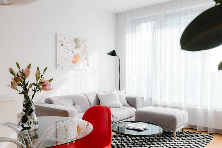 Ferienwohnung für 2 Personen, mit Ausblick und Balkon in Bratislava