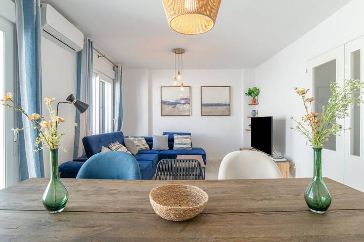 Ferienhaus 'Casa Panorama' – mit Gemeinschaftspool und Meerblick in Vejer de la Frontera, Costa de la Luz