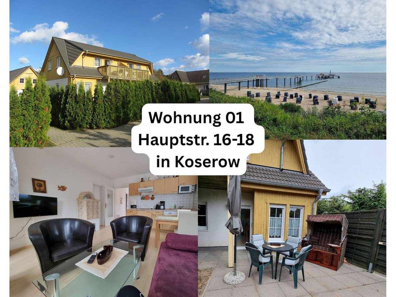 Bungalow für 3 Personen in Koserow, Usedom