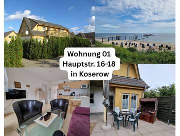 Ferienpark für 3 Personen, mit Terrasse in Koserow