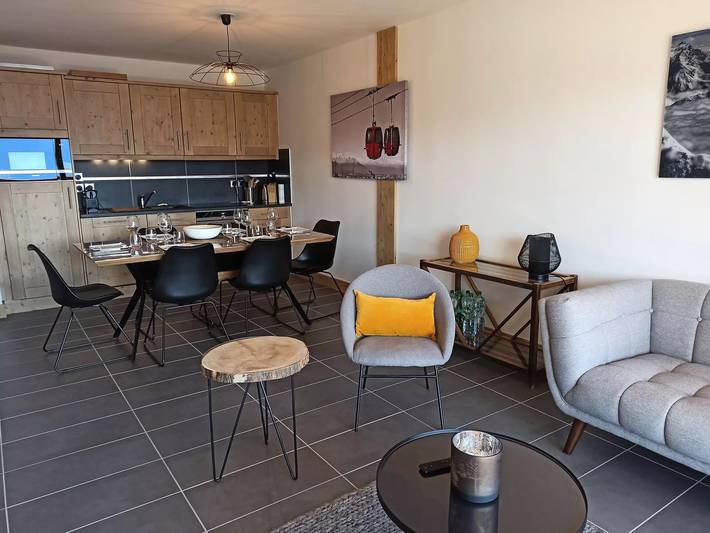 Gîte pour 6 personnes, avec terrasse et vue à Landry - 3