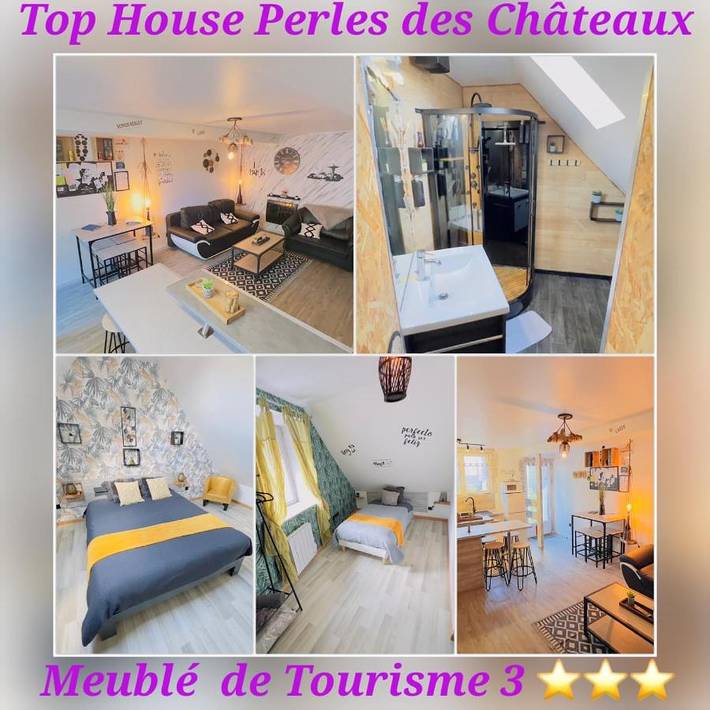 Location de vacances pour 6 personnes, avec jardin à Mer - 2